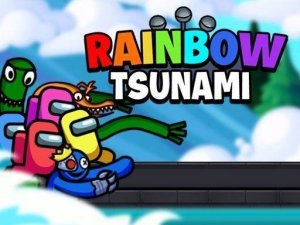 Rainbow Tsunami: Endless Runner Game