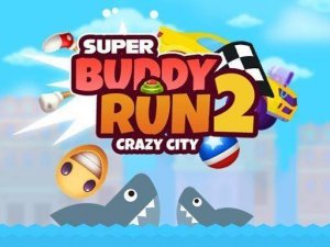 Super Buddy Run 2 Crazy City: Car Adventure Game