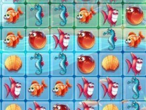 Fish World Match3 Puzzle Game