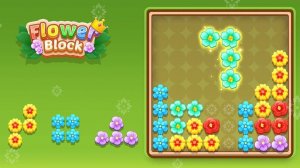 Flower Block Puzzle Game