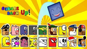 Square Dash Up Online Game
