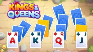 Kings and Queens Solitaire TriPeaks Online Game
